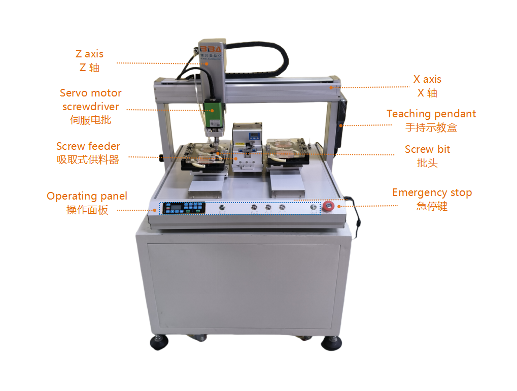 ScrewFasteningMachine 爆炸图1