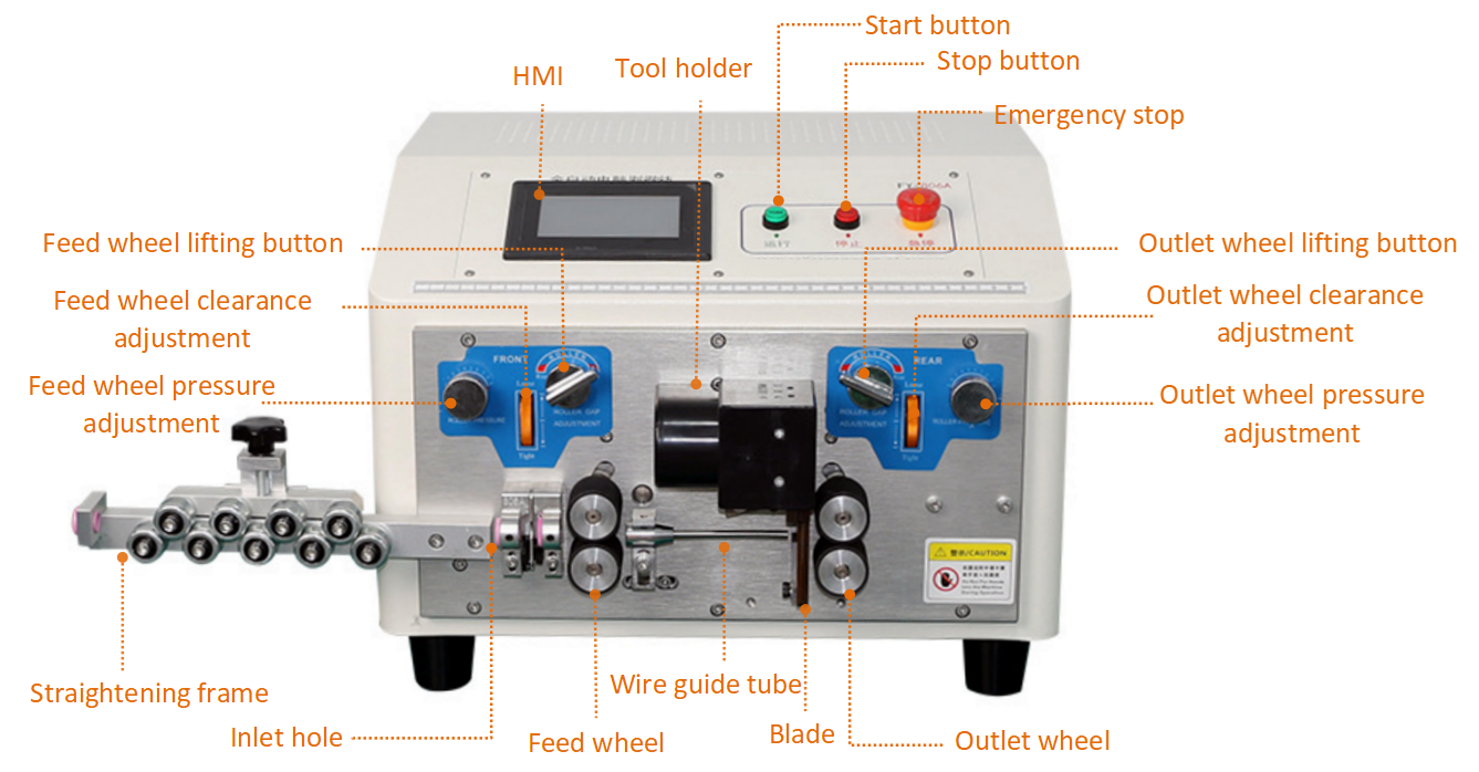 wire stripping machine