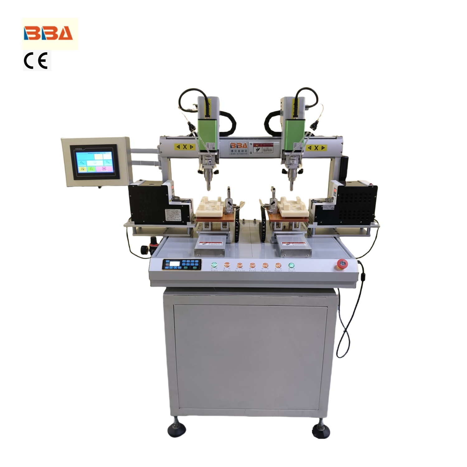 BBA Two Head Screw Fastening Machine Automatic Robot Screw Tightening Machine Screw Blowing Dispensing Machinery China Factory