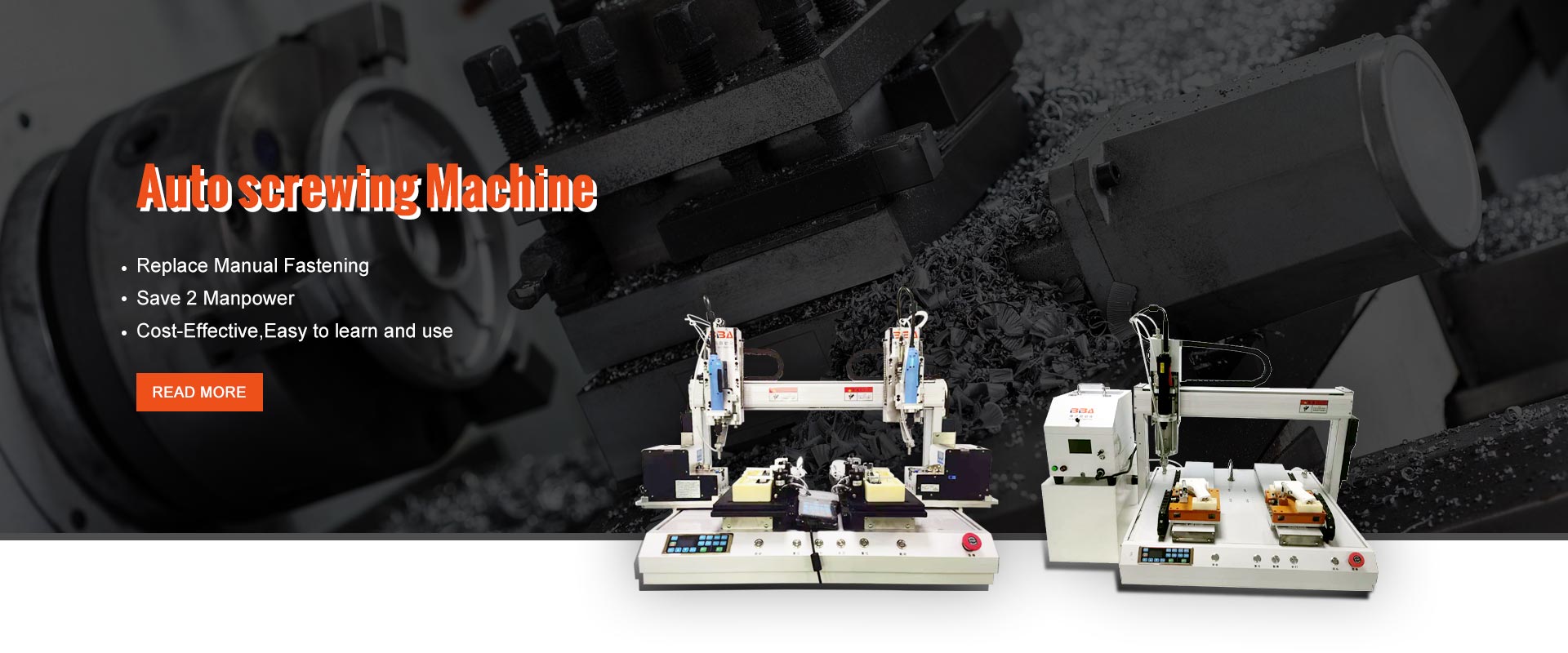 High efficiency automatic screw fastening machine