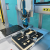 Automatic Glue Dispensing Robot with AB Glue Mixer And UV Glue Dispenser Used in Battery Assembly