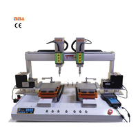 High-Precision Servo Motor Screwdriver Equipment with Dual Automatic Screw Feeding Mechanism And Twin Driver Heads for Industrial Fastening Applications in Factory Settings