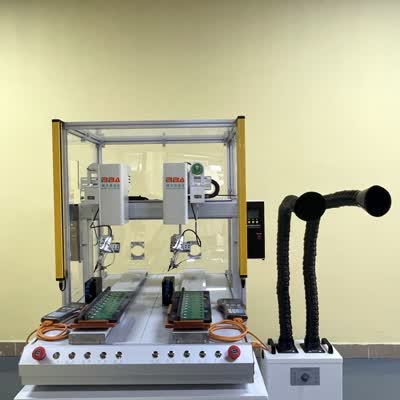 Welding Robot with High Precision And CCD Camera for USB Connector Soldering