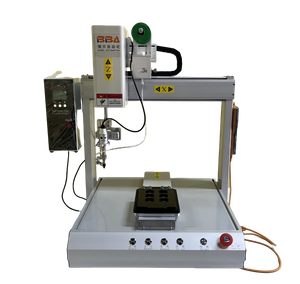 Single Work Table Automatic Soldering Robot Micro Switch Automated Soldering Machine