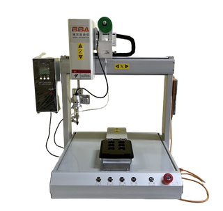 Single Work Table Automatic Soldering Robot Micro Switch Automated Soldering Machine