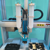 Automatic Glue Dispensing Robot with AB Glue Mixer And UV Glue Dispenser Used in Battery Assembly
