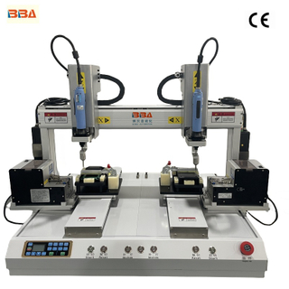 Reliable Screw Fastening Robot Double Screwdriver Tightening Solution for Electronic Production Line