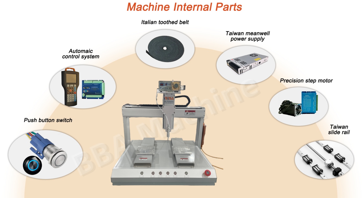 Peristaltic dispensing machine