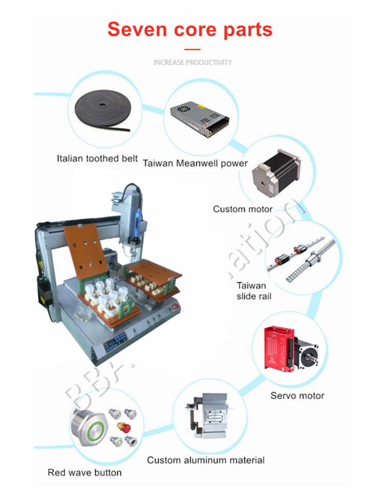 water tap screw assemble machine