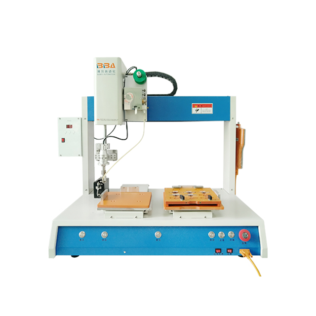 Easy Operation Automated Tin Wire Soldering Machine with Cleaning Function