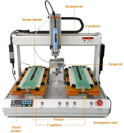 Assembly Bolts And Nuts Machine