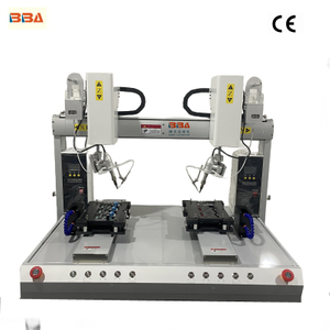 Welding Robot Automatic Soldering Machine with Dual Soldering Heads for PCB Auto Soldering