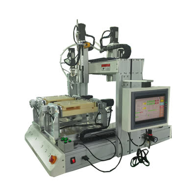 Desktop Servo Screw Driving System with Torque Feedback And Error Detection for LED Production