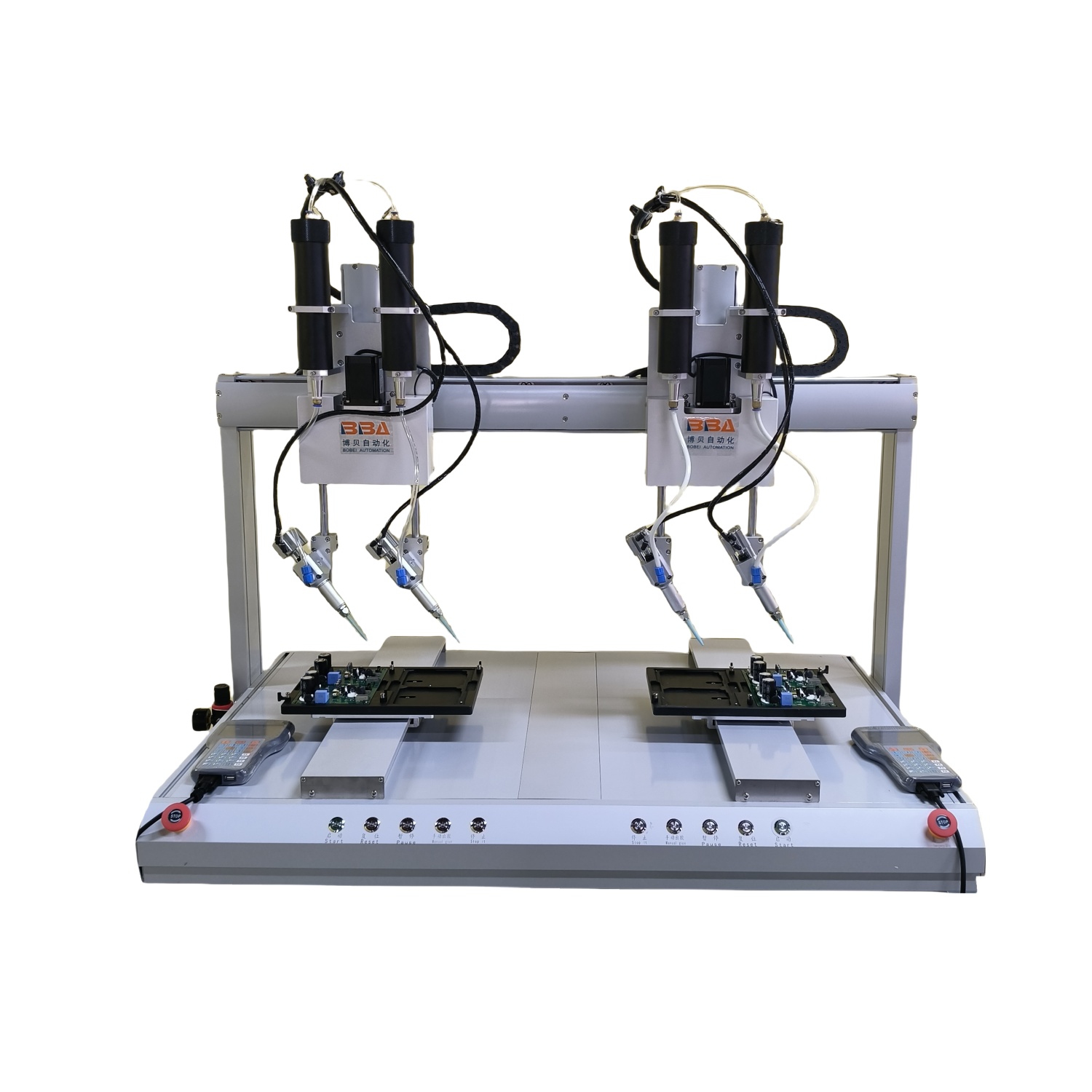 BBA Dual Head Peristaltic Glue Dispensing Robot for Quick Adhesive Applications