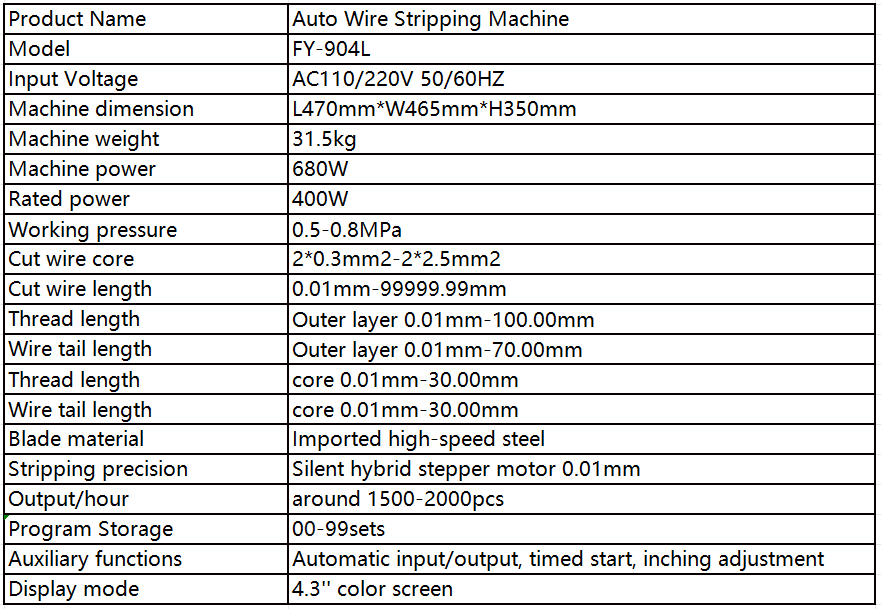 bulk wire stripping machine