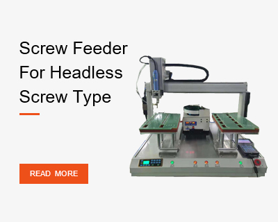 Screw feeder for headless screw type