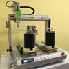 Dual-station automatic screw driving machine, electronic radiator screw assembly machine, anti-lost screw alarm screw machine