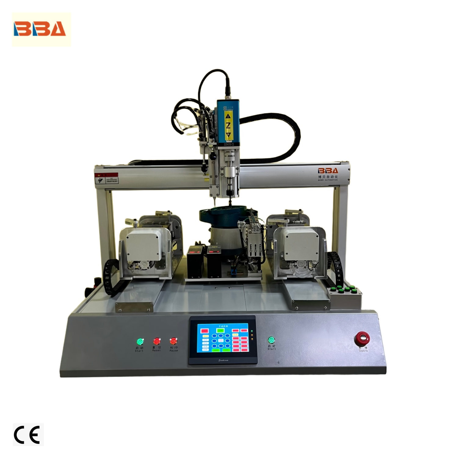 Desktop Fully Automatic Threaded Insert Installation Machine; Automatic Press-fitting Machine for Self-tapping and Wire Thread Inserts; Thread Reinforcement and Assembly Equipment for Hardware and Pla