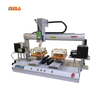 Customized desktop dual-servo screw-driving robot; high-speed, dual-station screw-driving machine for small appliance remote control plastic housings; PCB screw-driving machine.