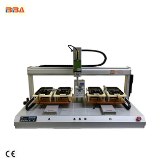 Desktop Dual Station Automatic Screw Fastening Machine Servo For TWS Earphone Charger Plastic Housing Locking
