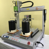 Dual-station automatic screw driving machine, electronic radiator screw assembly machine, anti-lost screw alarm screw machine