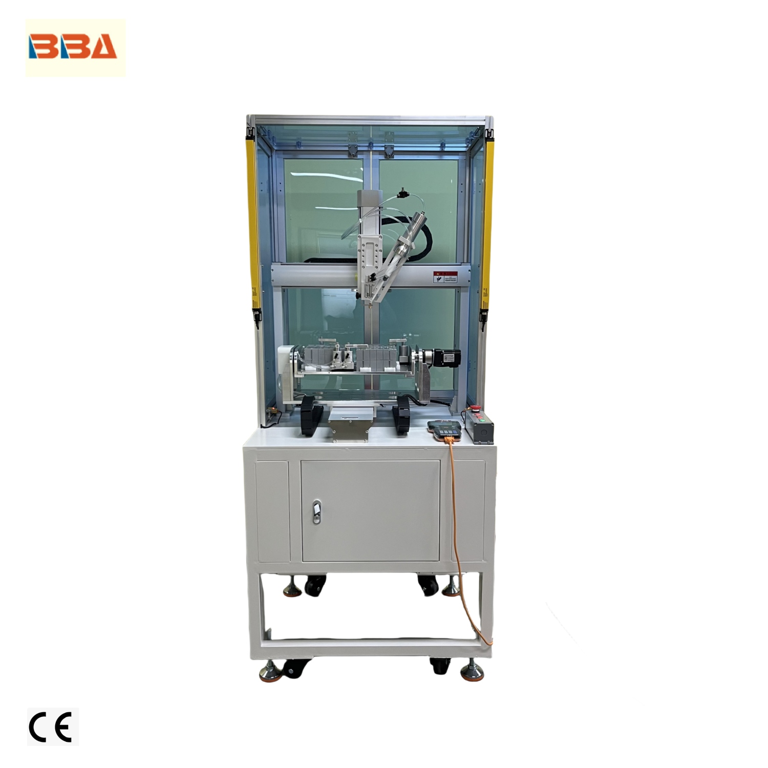Floor-standing fully automatic dispensing machine for PCB conformal coating and new energy battery module sealing potting