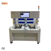 Fully automatic threaded insert assembly machine featuring CCD visual inspection, automatic feeding, precision tightening with seating verification, and anti-misalignment/anti-deformation assembly cap