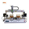 Customized desktop dual-servo screw-driving robot; high-speed, dual-station screw-driving machine for small appliance remote control plastic housings; PCB screw-driving machine.