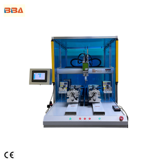 High‑Speed Cycling Two Worktable Auto Screw Tightening Machine With Blowing Screw Feeder