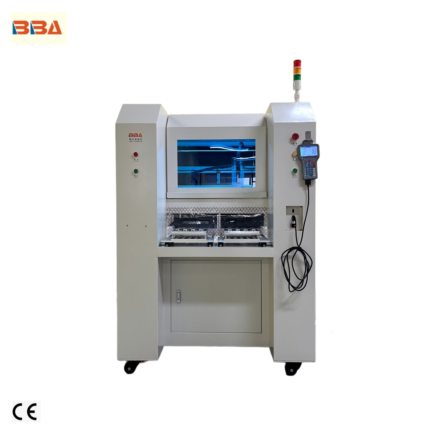 Cabinet Type Automatic Dry Ice Blasting Machine For Deburring And Deflashing Full Automatic Dry Ice Cleaning Machine Industrial Dry Ice Deburring Equipment