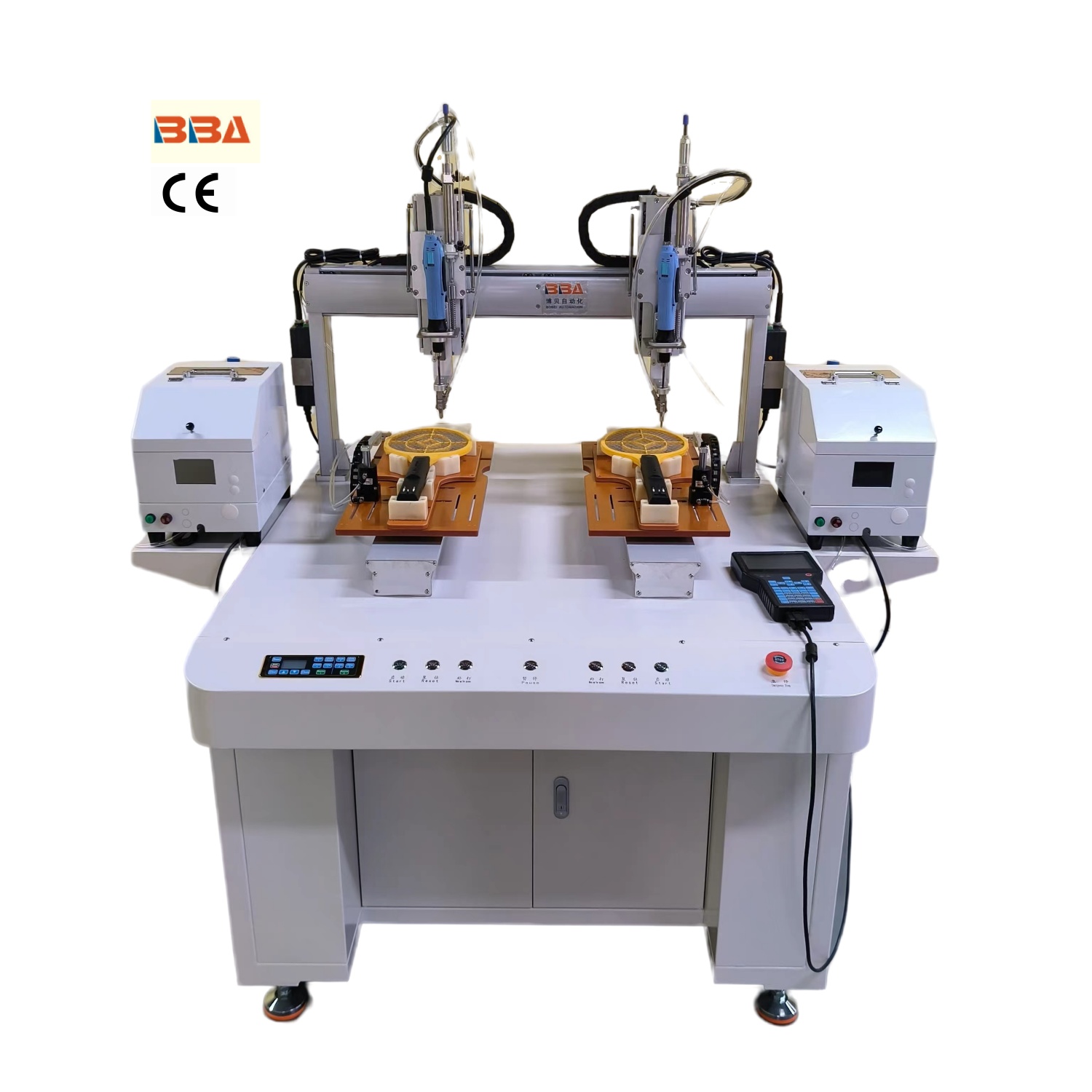 Cabinet Type Fully Automatic Screw Tightening Machine Custom Automatic Screwdriving Machine for Badminton Tennis Racket Screw Assembly