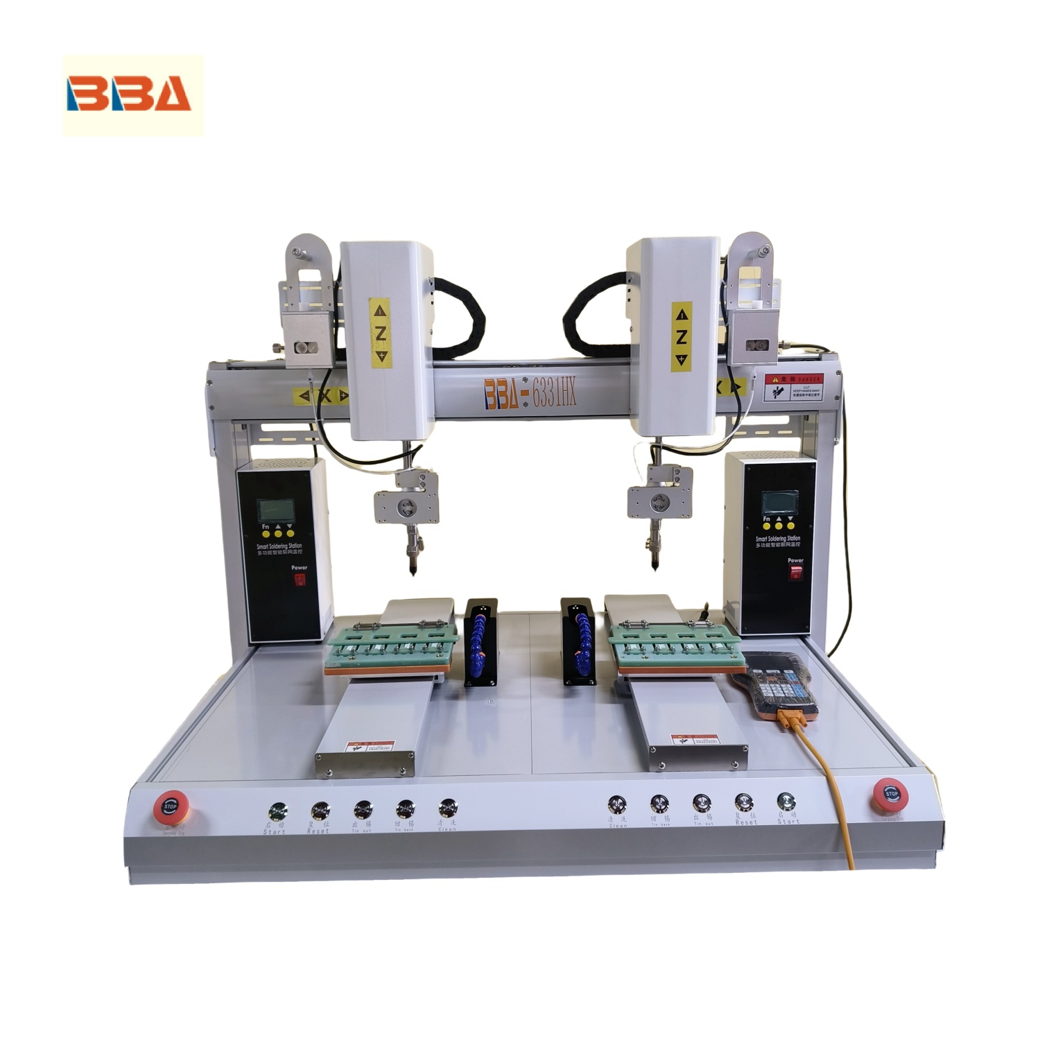 Precision compact automatic soldering machine—custom-engineered for micro-solder joints on medical electronics, optical communication modules, FPCs, and ribbon cables.